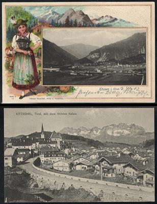 Poststück - Partie AK Tirol, - Briefmarken