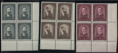 ** - Österr. - Maler im VIERERBLOCK, - Stamps