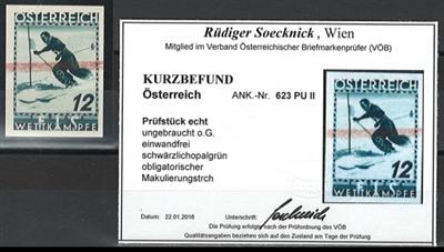 (*) - Österr. Nr. 623PUII (12 Gr. FIS II ungez.), - Briefmarken