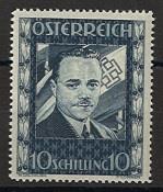 ö ** - 1936 10 Schilling Dollfuss - Briefmarken