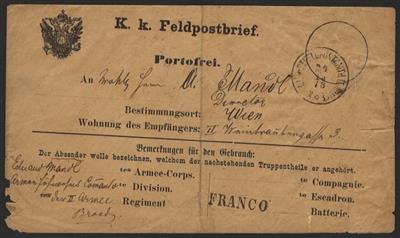 Poststück - Bosnien, - Briefmarken