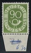 ** - BRD Nr. 138, - Briefmarken