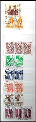 **/gestempelt - Partie Dubl. Jugosl. ca. 1960/1975, - Stamps