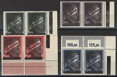 ** - Österr. 1945 - Gitter - 2Sätze, - Stamps