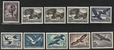 ** - Österr. Flug 1950/53 ** u. div. w., - Briefmarken