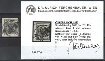 gestempelt - Österr. Nr. 2H IIIa, - Briefmarken