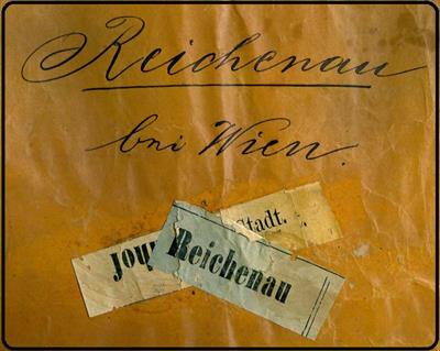 Österr. um 1900 kompletter Werth-Packet - Briefmarken