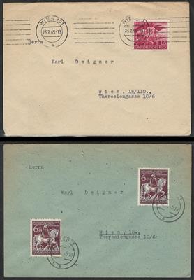 Poststück/Briefstück - Partie Poststücke D.Reich, - Stamps