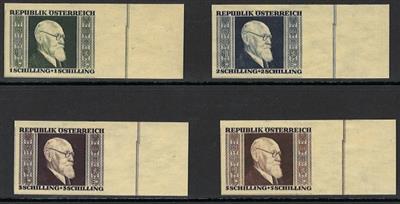 ** - Österr. Nr. 772 B/75 B Renner - Briefmarken