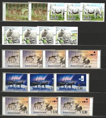 ** - Partie Motivmarken Übersee und Europa mit Tieren - Botanik - Weihnachten - etwas Eisenbahn, - Stamps