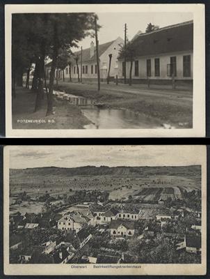 Poststück - Partie AK Burgenland inkl. aufkaschierten - Známky