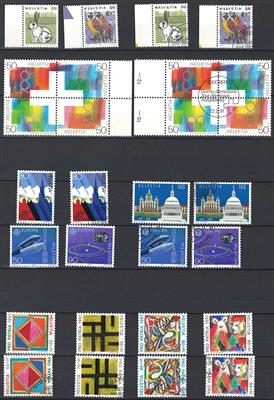 **/gestempelt - Sammlung Schweiz ca. 1988/1998, - Stamps