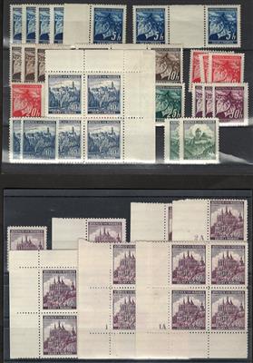 **/*/gestempelt/Poststück/Briefstück - Partie D. Bes. Böhmen u. Mähren, - Stamps