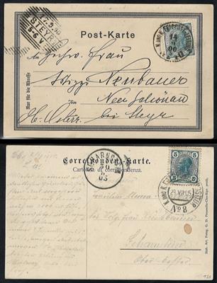 Poststück - Österr. Feldpost vor 1914, - Briefmarken