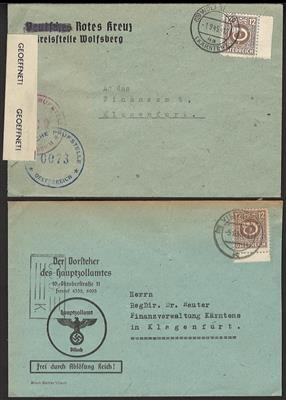 Poststück - Österr. Partie Briefe u. Karten, - Briefmarken