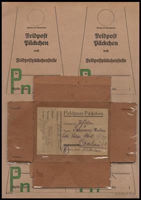 Poststück - Partie Zivil- und Feldpostbelege Deutsches Reich-II. WK - meist gelaufen, - Briefmarken