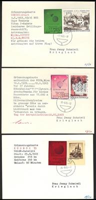 Poststück - Schmiedl - Raketenpost - Briefmarken