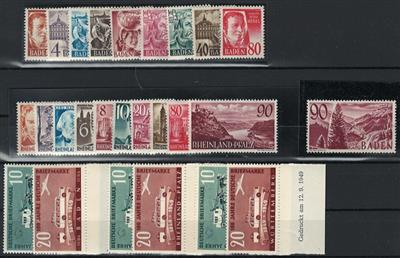 ** - Deutschland  - Franz. Zone - Stamps