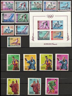 ** - Motivsammlung "Sport" aus Europa und viel Übersee, - Stamps