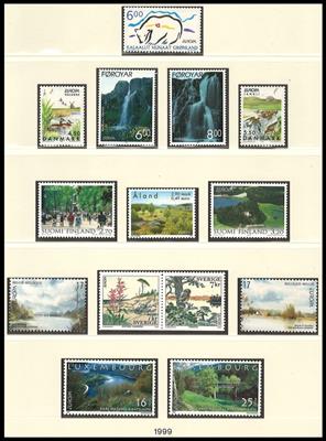 ** - Sammlung Europa - Gemeinschftsausg. CEPT ca. 1972/1999, - Briefmarken