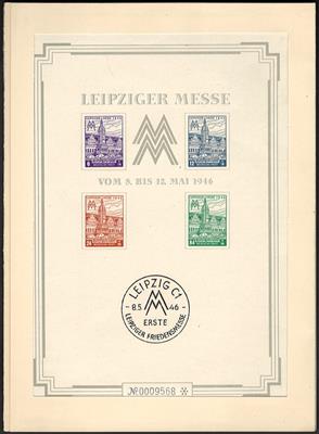 (*) - Sowjet. Zone - West - Sachsen - Stamps