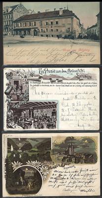 Poststück - Ca. 200 Ansichtskarten Österreich, - Briefmarken