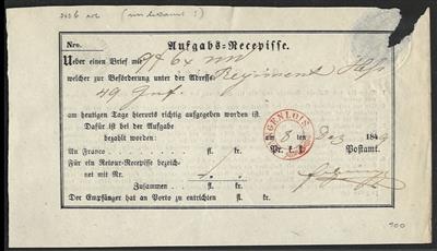 Poststück - Kl. Partie Vorphila Österr. u.a. mit - Briefmarken