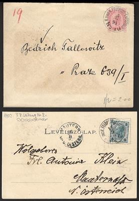 Poststück - Österr. Feldpost 1900/1913- Kaisermanöver - in Galizien, - Francobolli