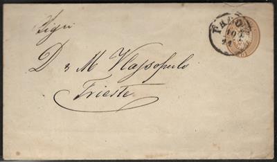 */gestempelt/Poststück - Partie meist Österr. und etwas Levante ab 1850, - Briefmarken