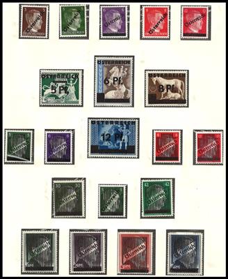 ** - Sammlung Österr. 1945/2001, - Briefmarken