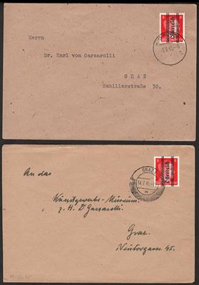 Poststück - Österreich 1945, - Stamps