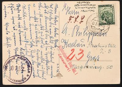 Poststück - Österreich 1946, - Briefmarken