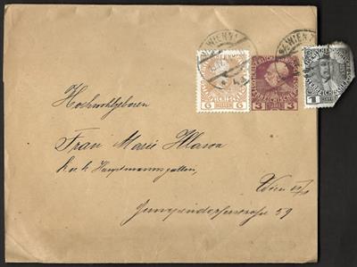 Poststück - Partie GANZSACHEN und POSTFORMULARE Österr. Monarchie u. I. Rep., - Briefmarken