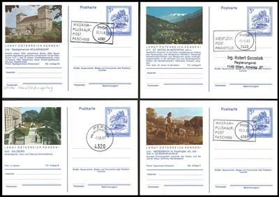 Poststück - Reichhaltige Partie Posthilfsstellen der II. Rep., - Francobolli