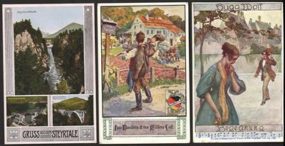 Poststück - Ca. 200 Ansichtskarten meist Ostösterreich wie NÖ, - Motive- and postcards