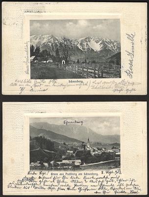 Poststück - Partie AK Puchberg am Schneeberg, - Motivo e cartoline