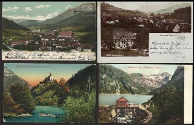 Poststück - Partie meist ältere Ansichtskarten Österreich und etwas Militaria, - Motiv- und Ansichtskarten