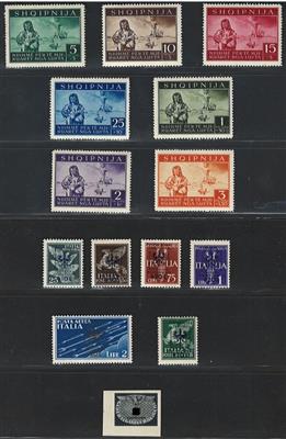 **/*/gestempelt - Partie D. Bes. WK II, - Stamps