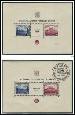 **/*/gestempelt/Poststück - Tschechoslowakei, - Stamps