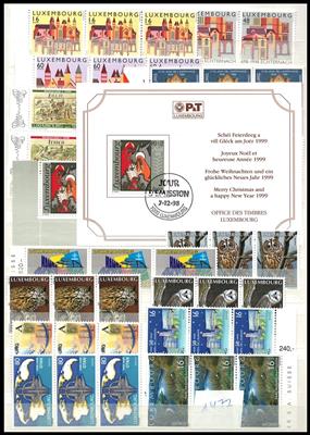 ** - Partie Luxemburg ca. 1965/2001, - Briefmarken
