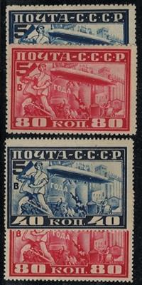 ** - Sowjetunion Nr. 390/91 AB, - Briefmarken