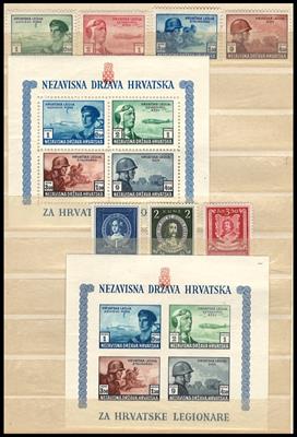 Poststück/gestempelt/Briefstück/**/* - Partie Europa und Übersee mit vielen Poststücken, - Briefmarken