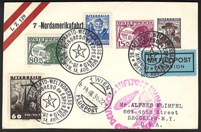 Poststück - LZ 129, - Briefmarken