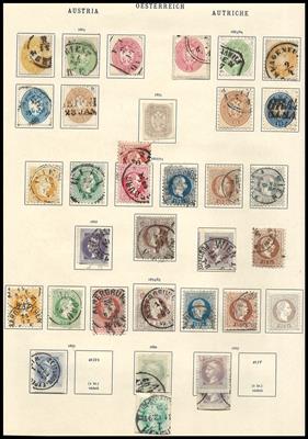 */gestempelt - Sammlung Österr. Monarchie mit Nebengebieten, - Stamps