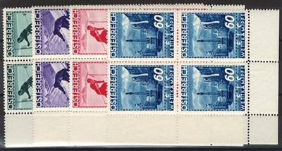 ** - Österr. FIS II je im linken unteren Viererblock, - Stamps