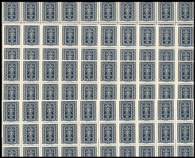 ** - Österr. Nr. 394 (500) in gr. Bogenteilen - Stamps
