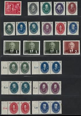 ** - Partie DDR u.a. mit Bl. Nr. 9BYI, - Stamps