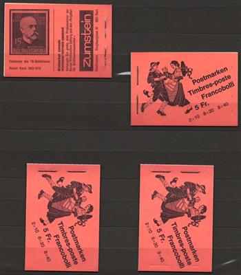 ** - Partie FRANKATURWARE Schweiz mit etwas Dubl. vor 1966, - Briefmarken und Ansichtskarten