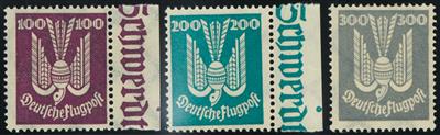 ** - D.Reich Flug Nr. 344 X/ 350 (Holztaube) feinst postfr., - Briefmarken und Ansichtskarten