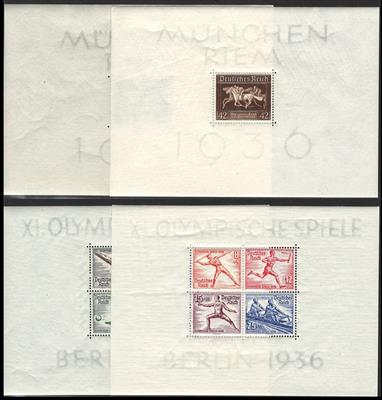 ** - Deutsches Reich Block Nr.4/7, - Francobolli